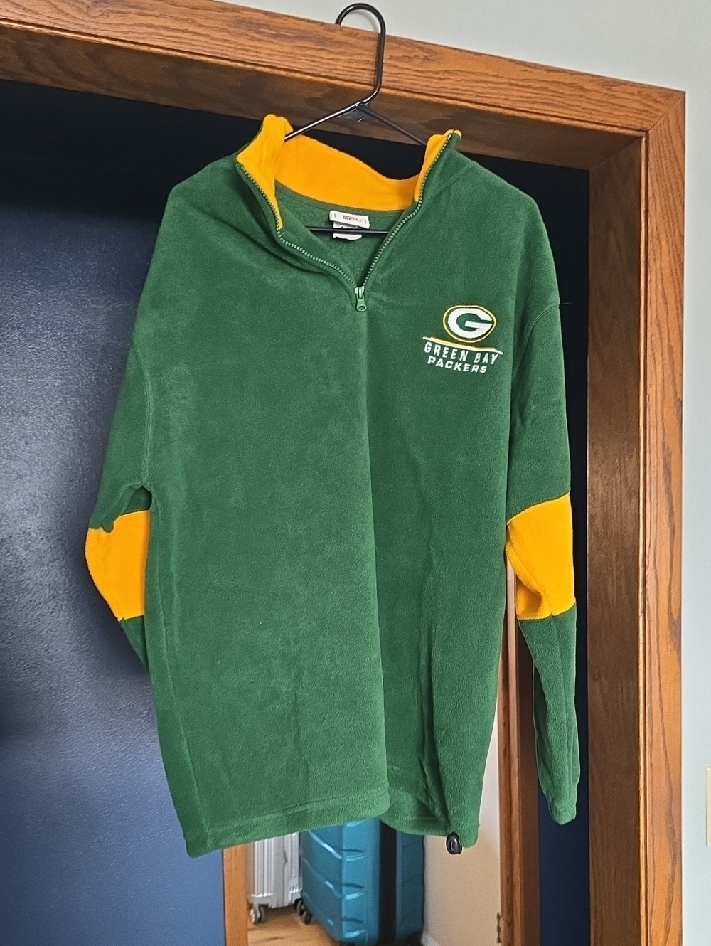 Green Bay Packers Half-Zip Fleece Pullover